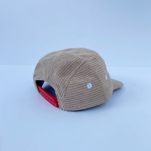 New small batch ✨ Sand corduroy with red back strap / infant