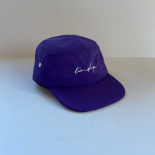 Purple nylon 5-panel / infant