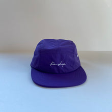 Purple nylon 5-panel / kid
