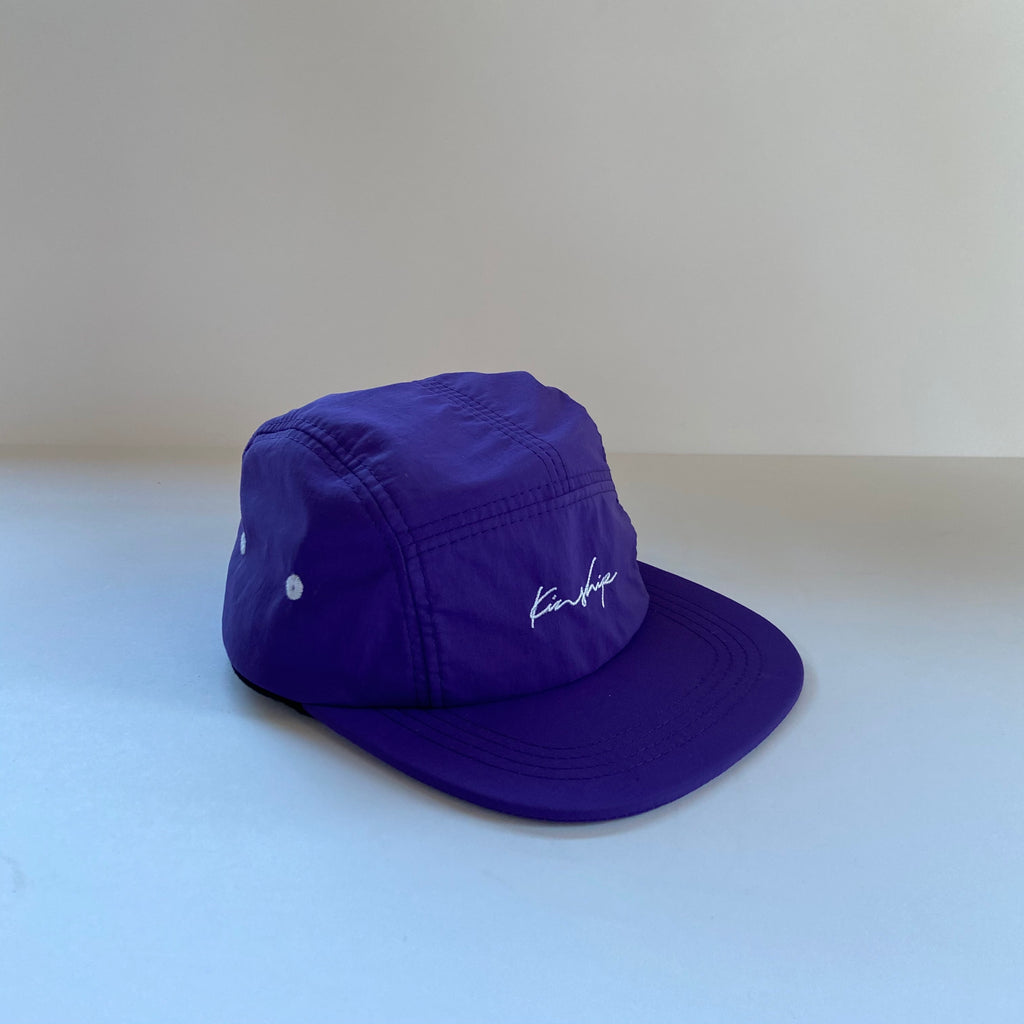 Purple nylon 5-panel / kid – Kinship Cap Co