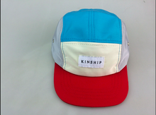 Nylon color block 5-panel / kid