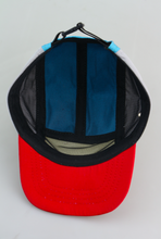 Nylon color block 5-panel / kid