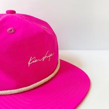 Pink Nylon Pinched 5-panel / Toddler (Restock!)