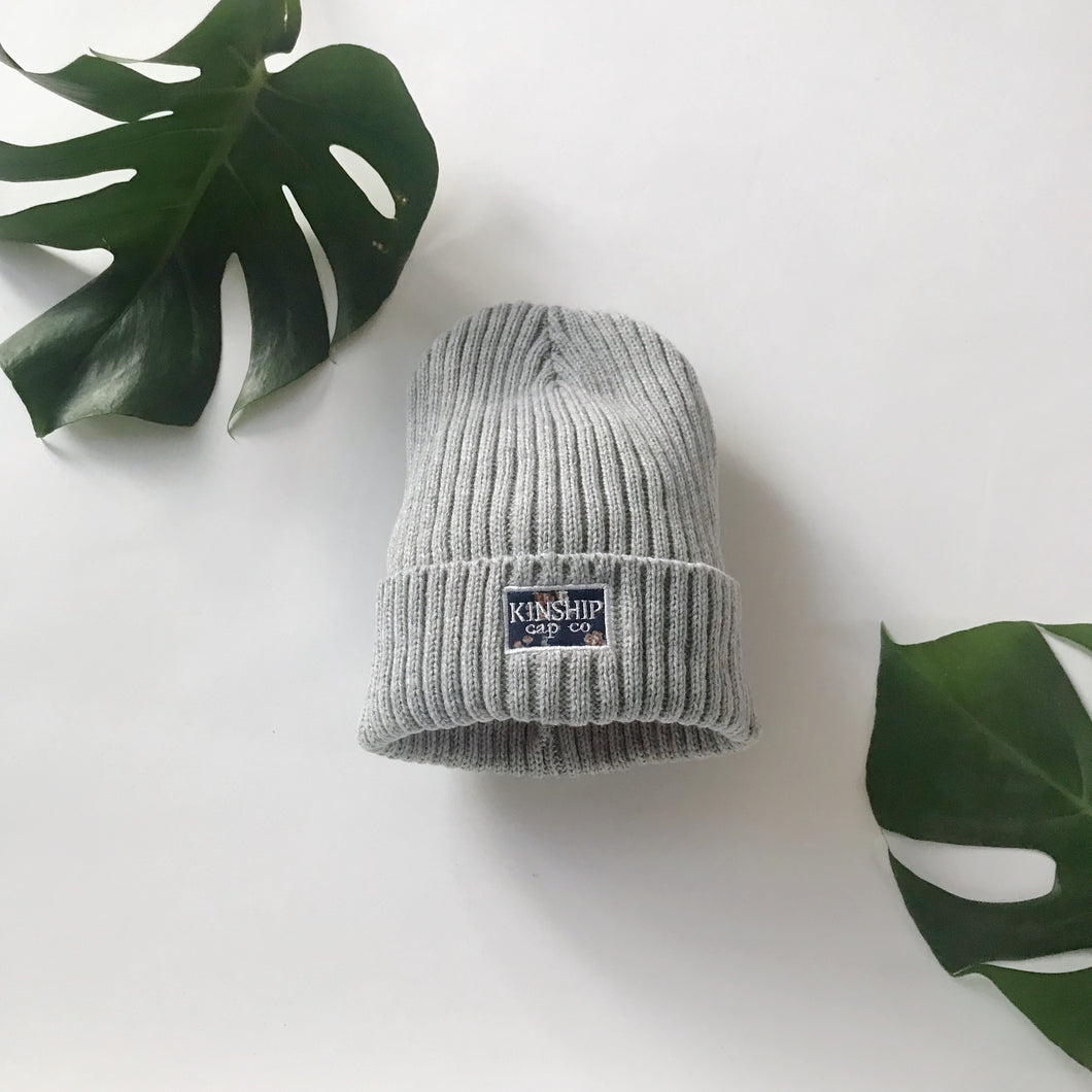 Ribbed high top beanie / Toddler + Kid